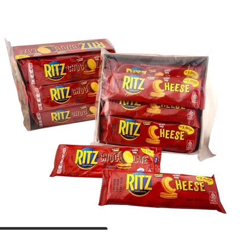 Ritz Coklat 1 box isi 12 pcs