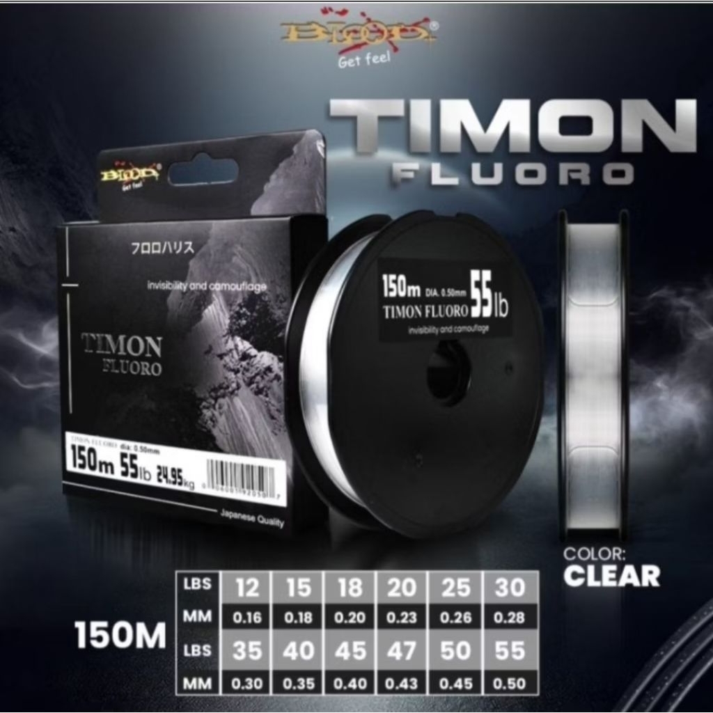 SENAR PANCING BLOOD TIMON FLUOROCARBON TOURNAMEN CLAS
