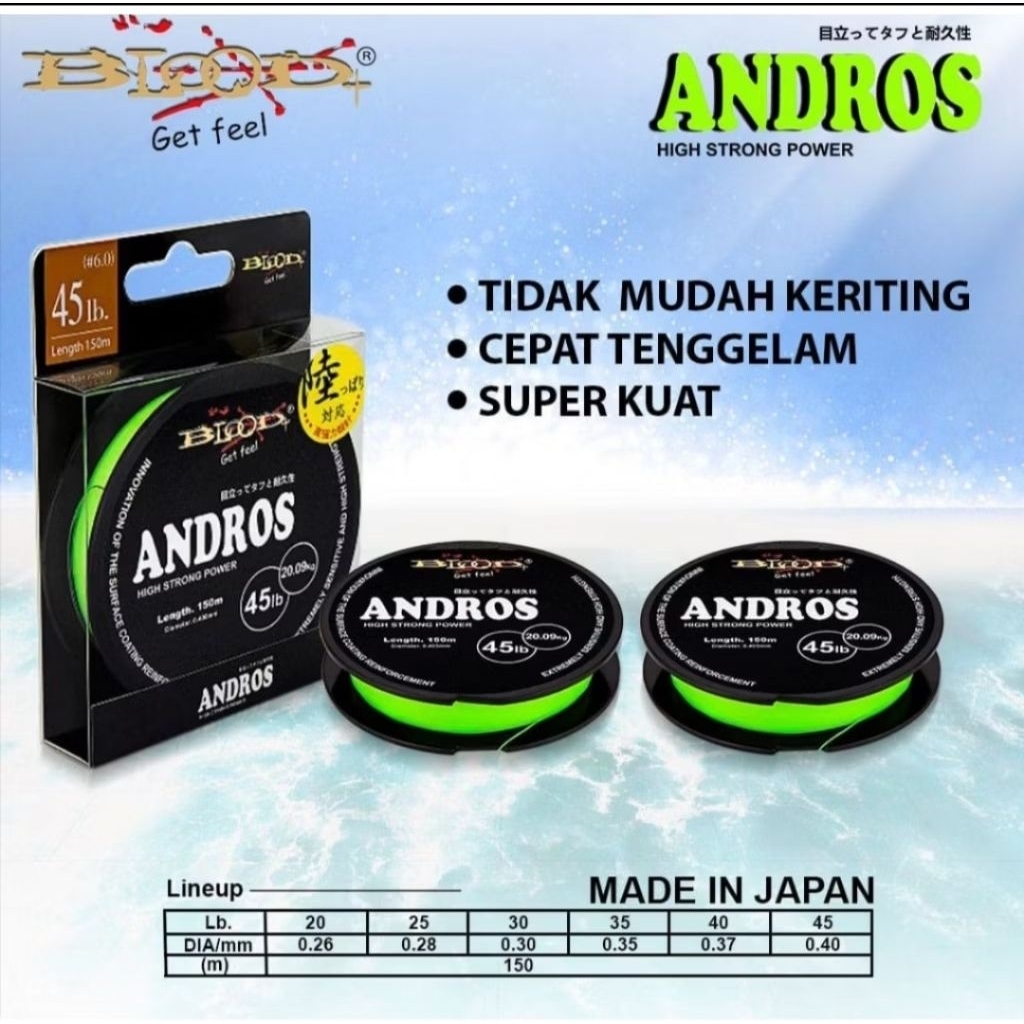 SENAR PANCING BLOOD ANDROS SUPER STRONG