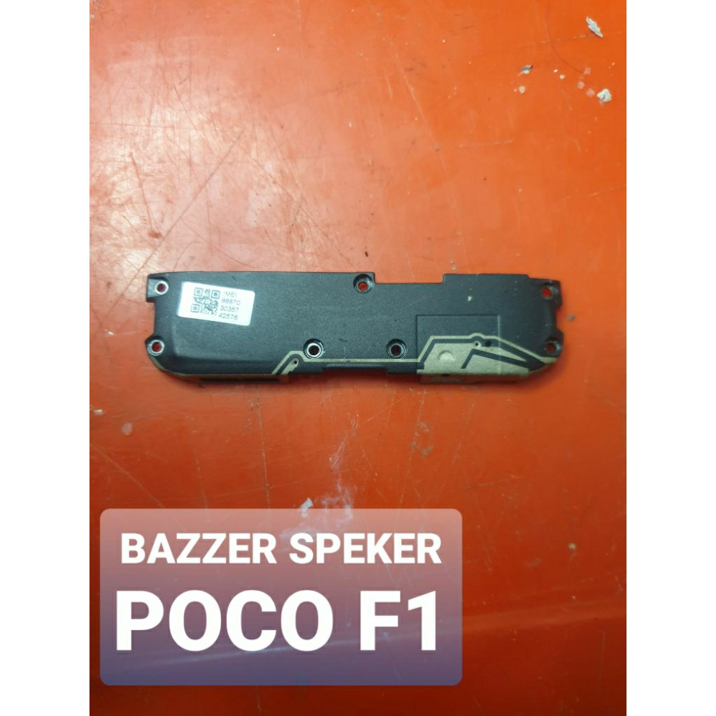 Buzzer Speker Bawah Poco F1 Original Copotan