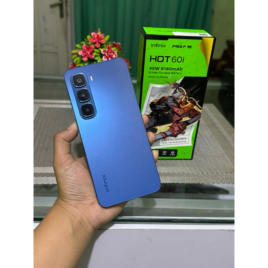 infinix Hot 60i 6/128 SECOND FULLSET