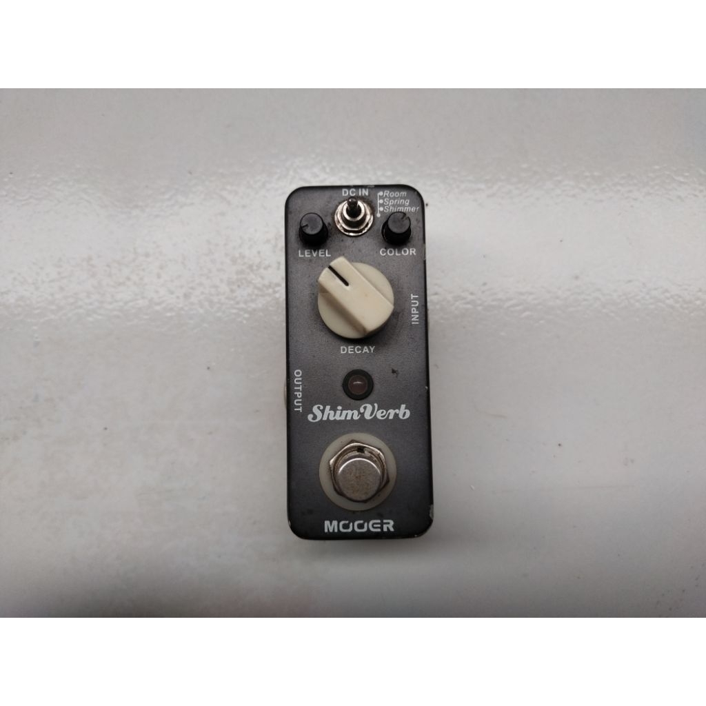 PEDAL EFEK GITAR DIGITAL REVERB SHIMMER SHIMVERB SHIM VERB MOOER SHIMVERB Efek Gitar Stompbox Analog