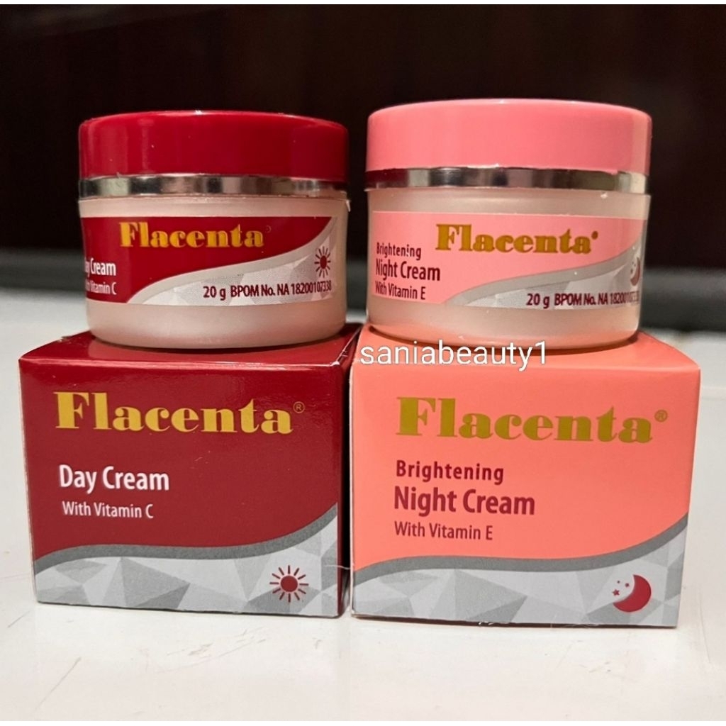 Cream Flacenta Brightening Siang // Malam 20g