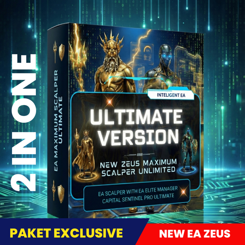 Paket EA Zeus Scalper X Capital Sentinel Pro Ultimate | Auto Profit & Risk Control | Robot Trading M