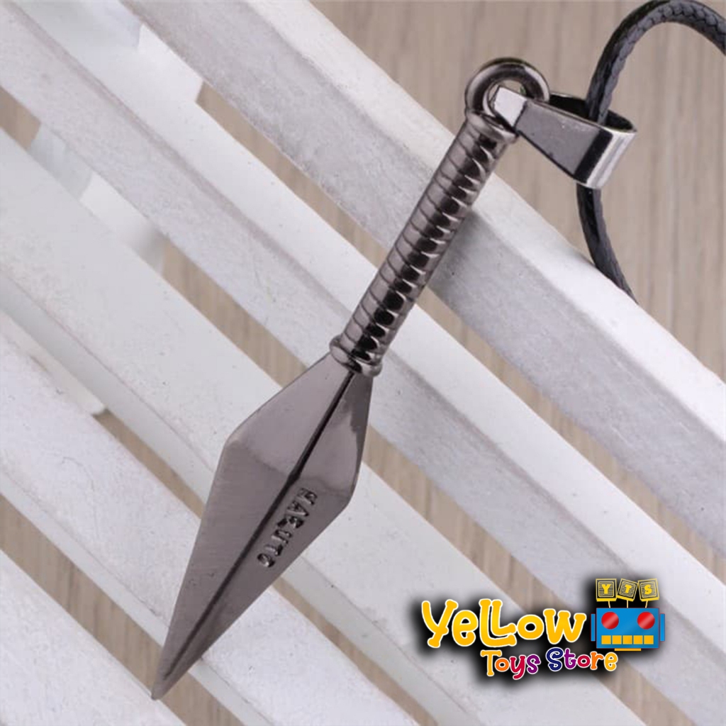 Kalung Besi Naruto Shippuden Kunai Stainless Steel Necklace KC-013