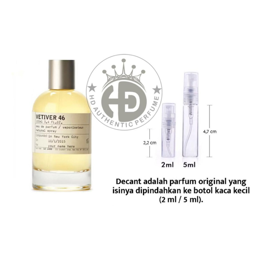 Decant Le Labo Vetiver 46
