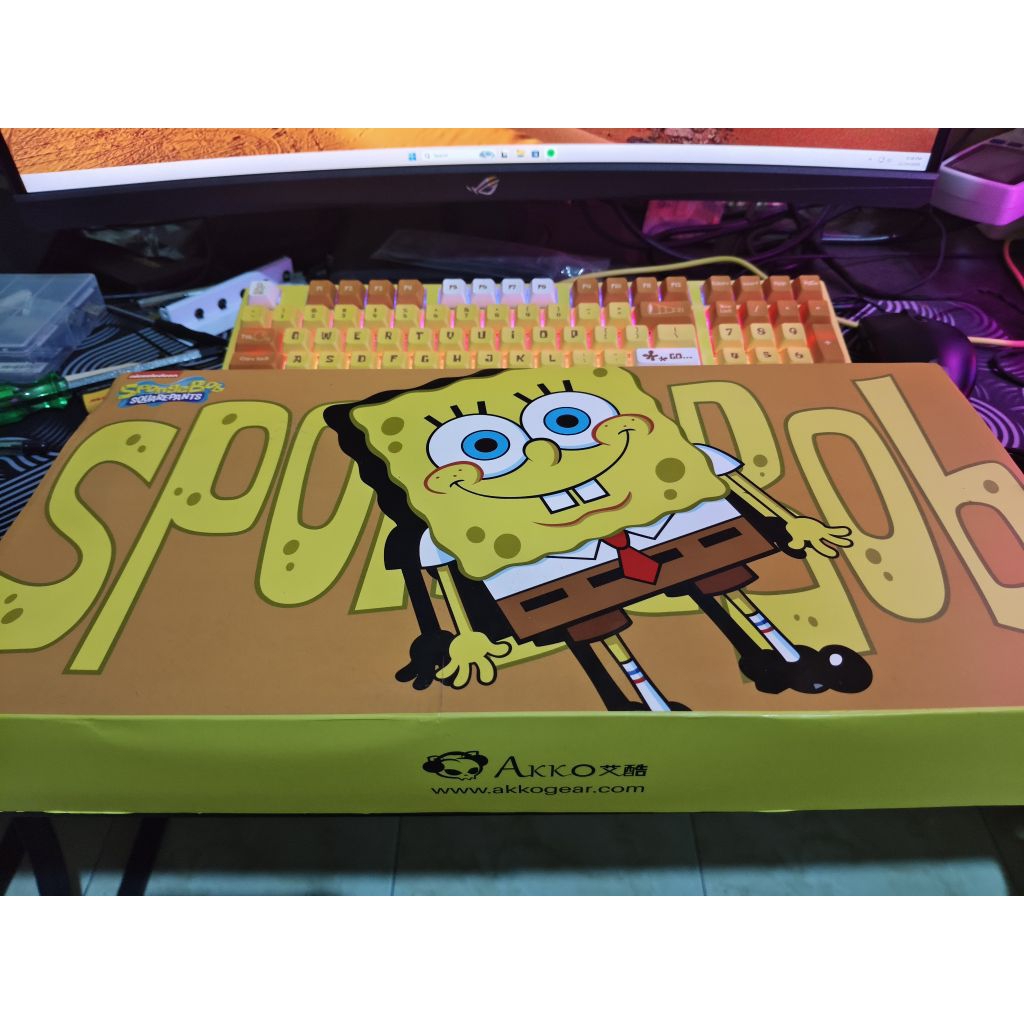 Keyboard Mechanical-AKKO 3098S-96% - AKKO X SPONGEBOB RGB
