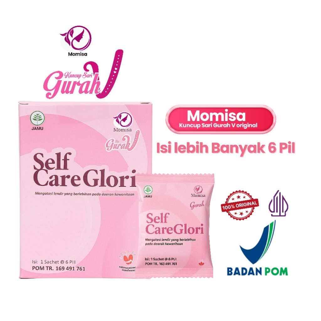 Momisa Self Glori Kuncup Sari Pil Kewanitaan Kuncup Sari Herbal Gurah V herbal wanita Kuncup Sari Gu