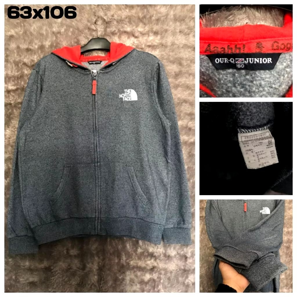 Jaket Hoodie TNF Second