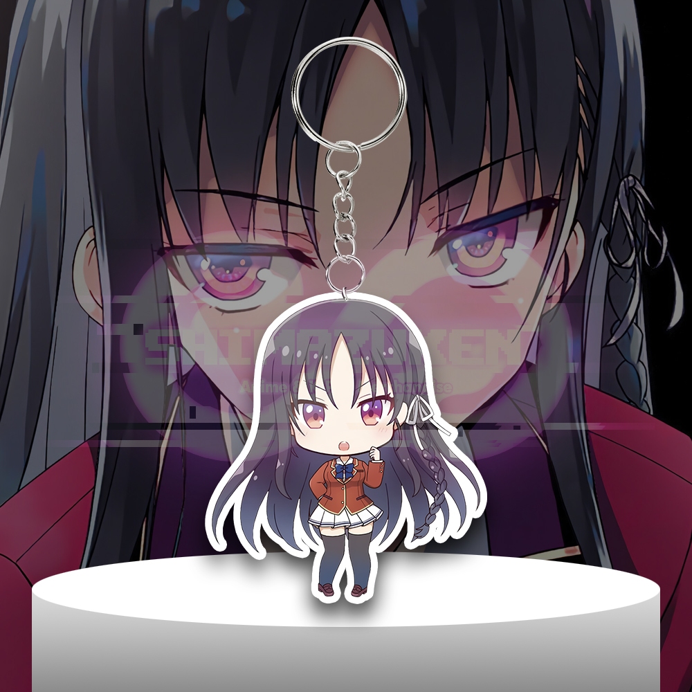 Gantungan Kunci Anime Classroom Of The Elite - Suzune Horikita - Ganci Akrilik - Keychain Acrylic