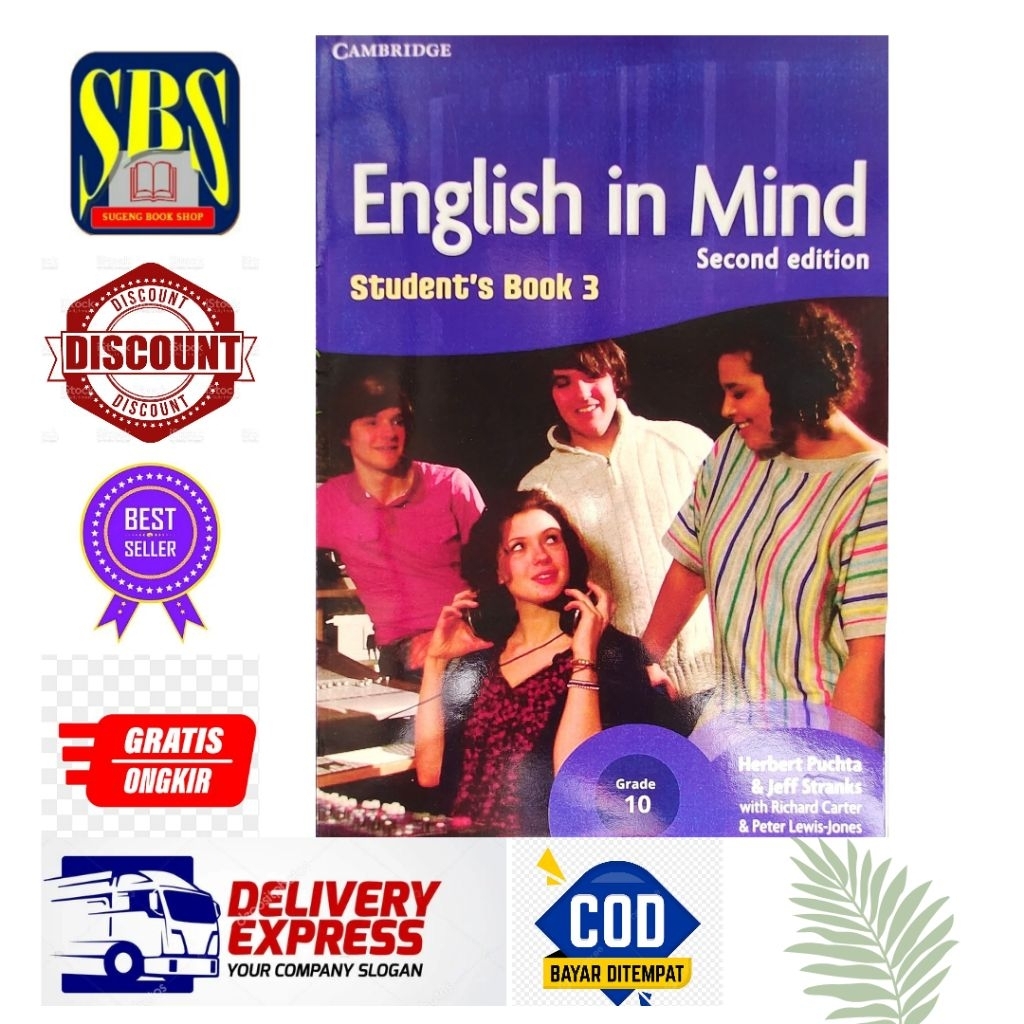 BUKU English in Mind Student Book 3 Second edition SMA Kelas X (10) Kurikulum MERDEKA