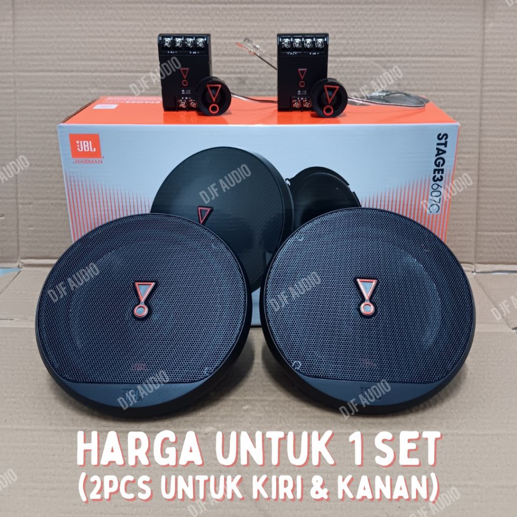 Speaker Split JBL Stage 3 - 607C - 6.5" - 6.5 Inch - Stage 3607 C - Stage 3 607 C - Speaker dan twit