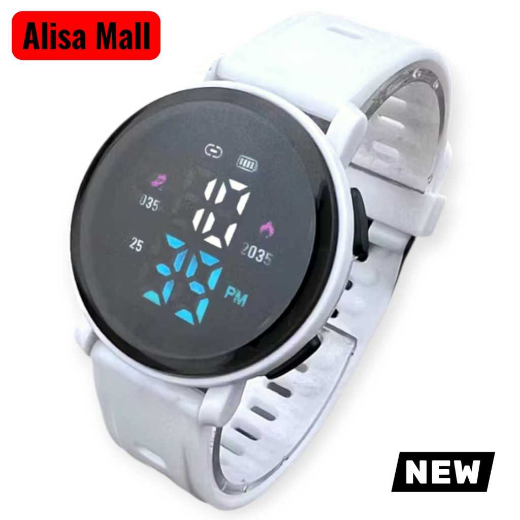 Jam Tangan Wanita - Viral Terbaru Anti Air Digital Led Jam Tangan Cewek
