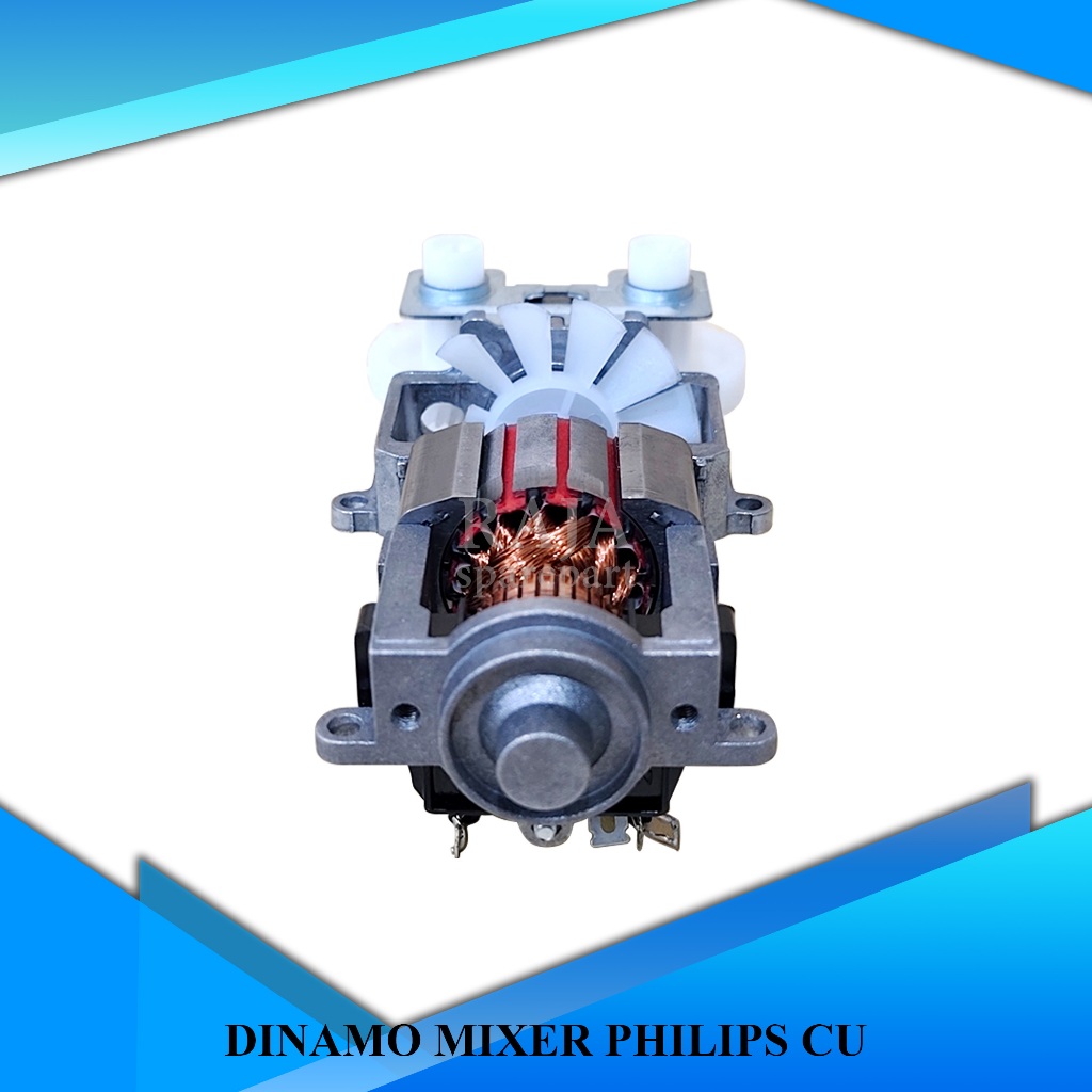 MOTOR DINAMO MIXER PHILIPS CU (LILITAN TEMBAGA) DMPHC / DINAMO MIXER