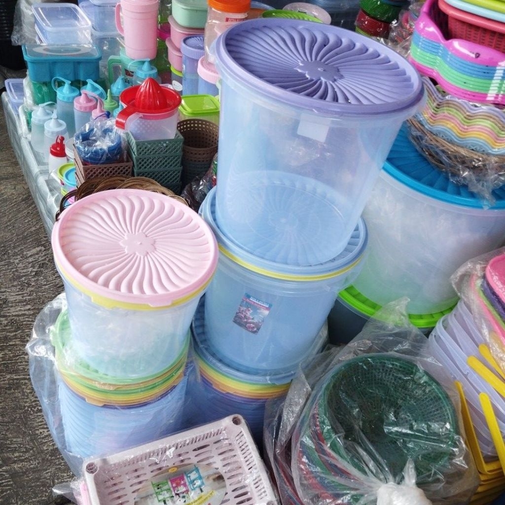 [Khusus Instant] Toples Kerupuk 5 10 16 Liter Bola Dunia