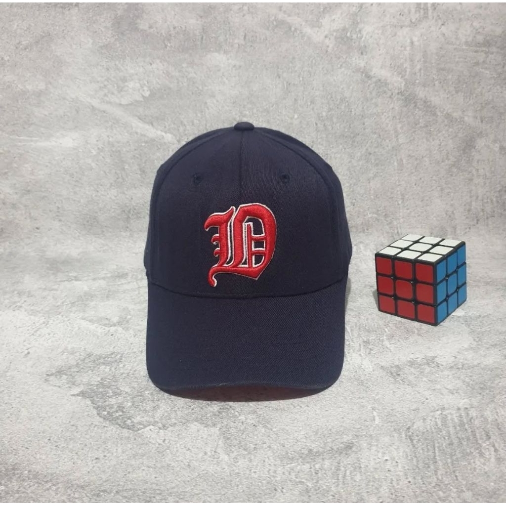 Topi DICKIES Original Baseball Cap | Logo D Bordir | Navy | Like New | Unisex