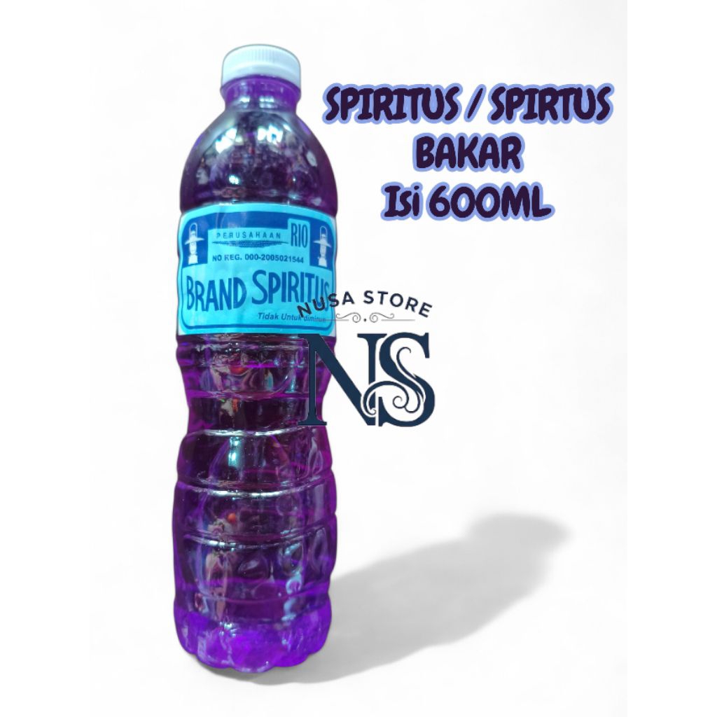 SPIRITUS SPIRTUS PRASMANAN KEMASAN 600ML BERKUALITAS