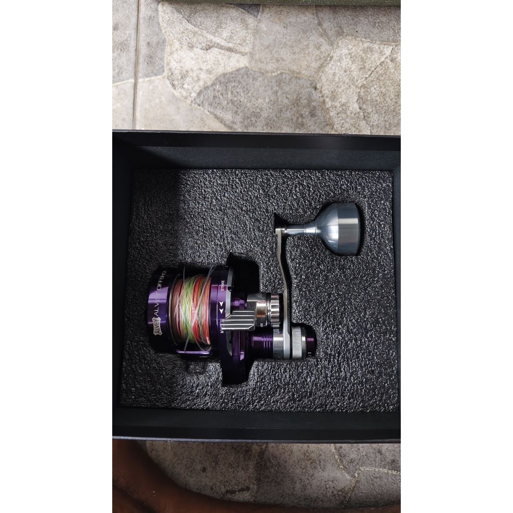 Reel oh Alvey Australia Offsore 300 dual speed ( handle kiri ) bekas mulus