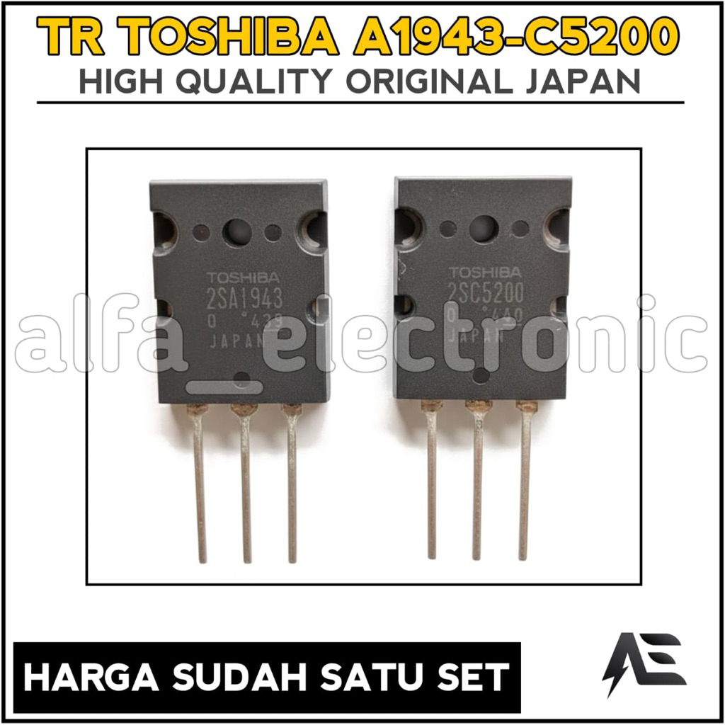 TR TOSHIBA A1943-C5200 ORIGINAL JEPANG TR TOSHIBA ORY