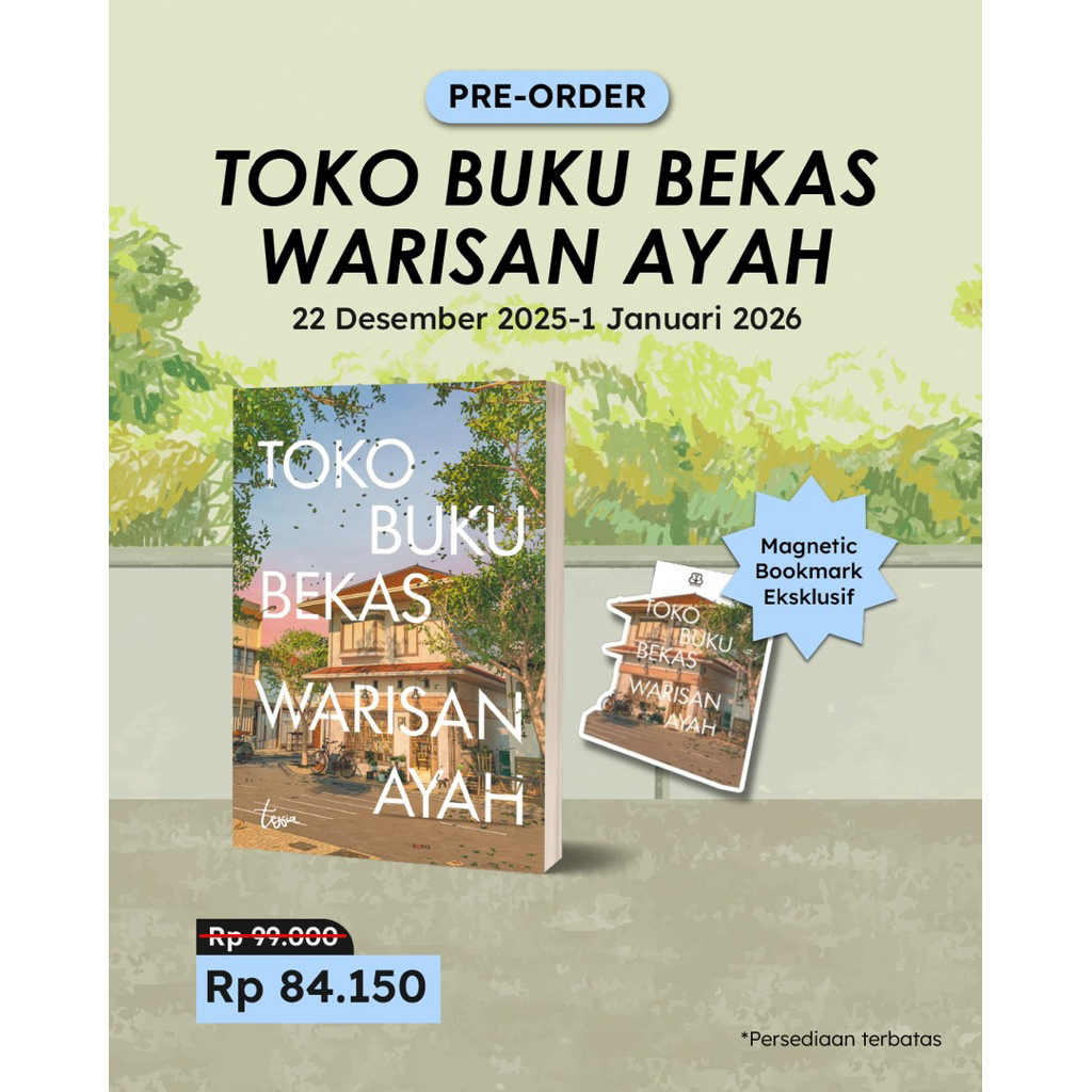 [PO] Toko Buku Bekas Warisan Ayah