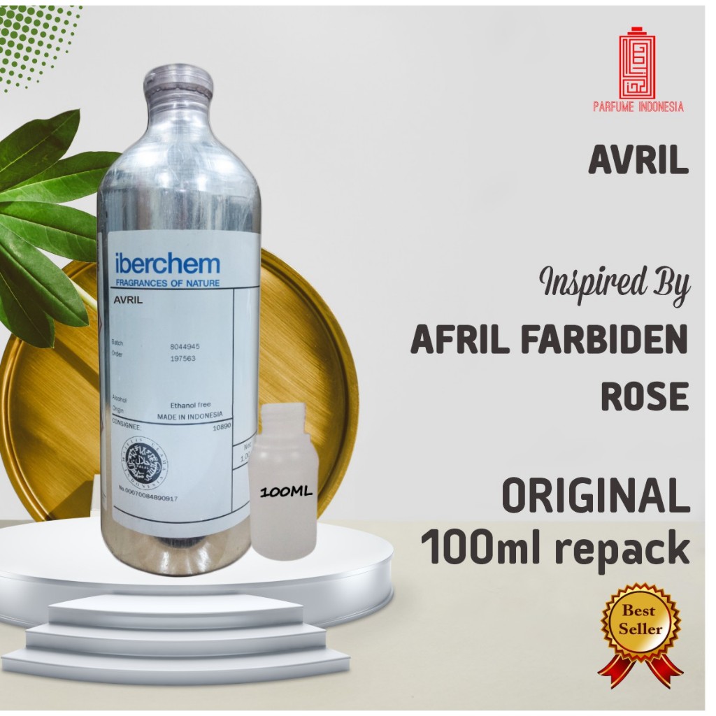bibit parfum murni AVRIL  | IBERCHEM 100ML REPACK