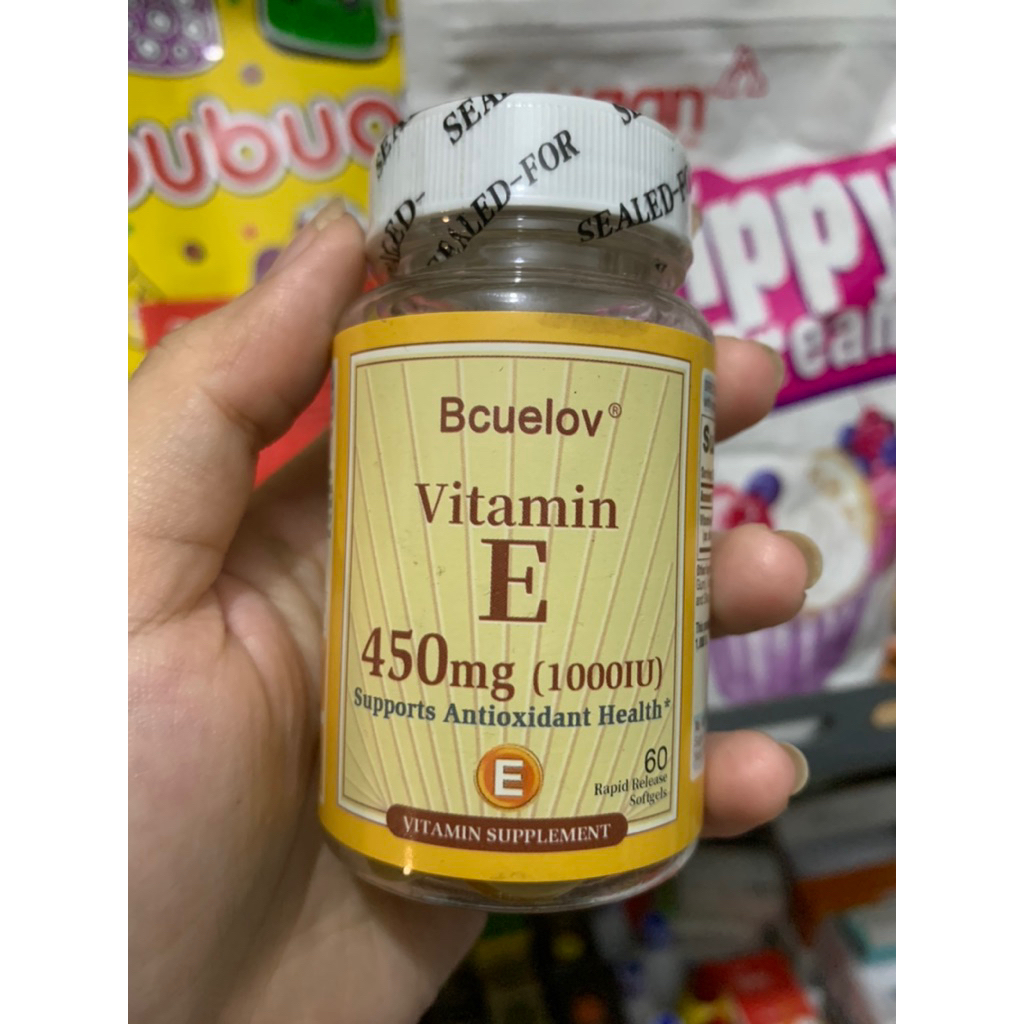 Vitamin (exp10.26) Bcuelov Vitamin E 60 Softgels