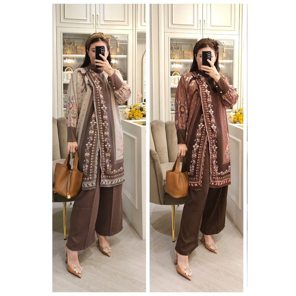 [Terbaru] SetCel Almeera Raya Series 2026 - Baju Lebaran 2026 - SetCel Lebaran 2026 - Oneset Lebaran