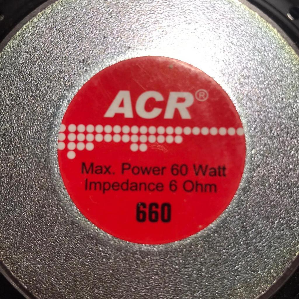 Speaker ACR 6 Inch ACR 660 ACR Woofer 6 Inch 660