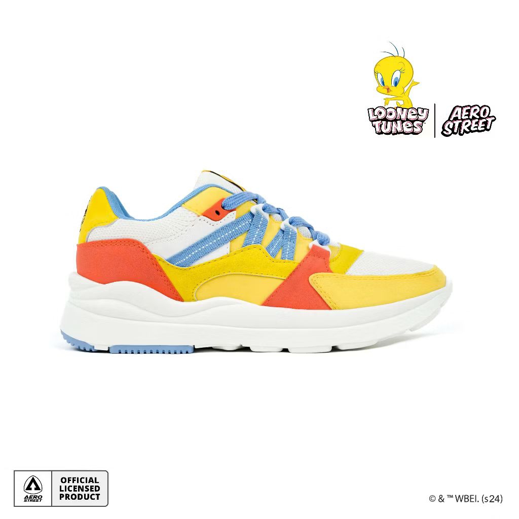 Aerostreet x Looney Tunes Tweety - Sepatu Sneakers Casual