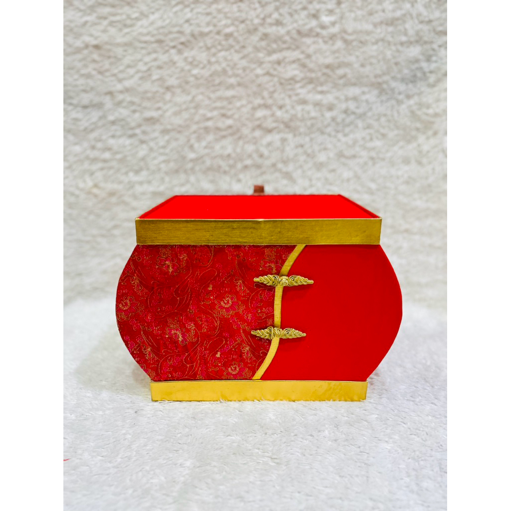 Box Parcel Imlek / Box Imlek / Hampers Imlek / Parcel Imlek / CNY / Sanjitan / Packaging / Rotan