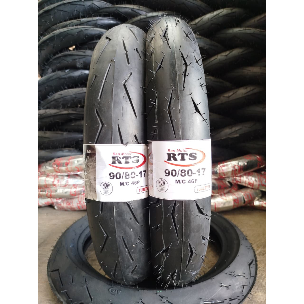 Promo Ban Luar RTS 90/80-17 Ring 17 Tubetype Untuk Ban Motor Bebek