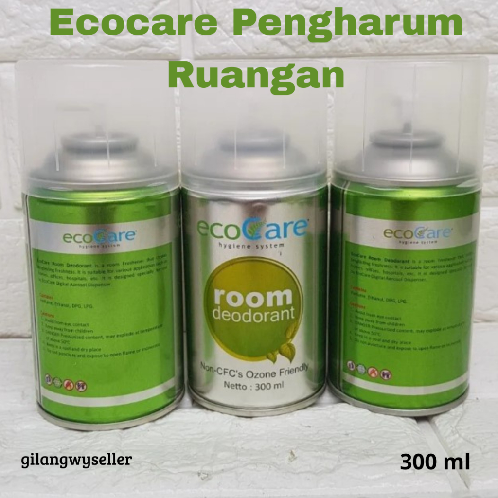 Ecocare Pengharum Ruangan spray 300ml / parfum mobil eco care / parfum ruangan