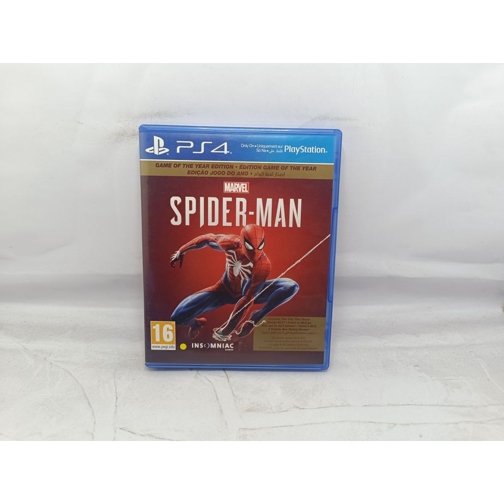 Bd kaset game ps4 / Spiderman GOTY