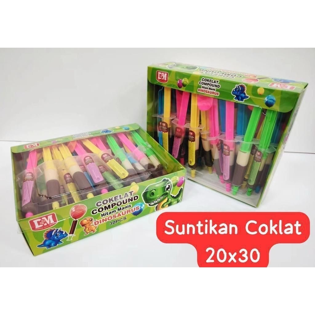 permen suntikan choklat balon Dsm 30 pcx