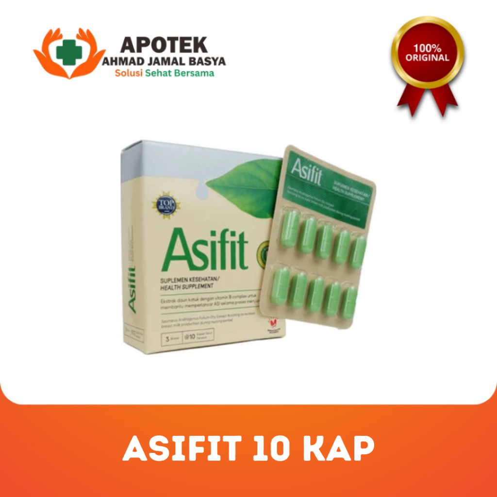 Asifit 10 Kapsul - Pelancar Asi