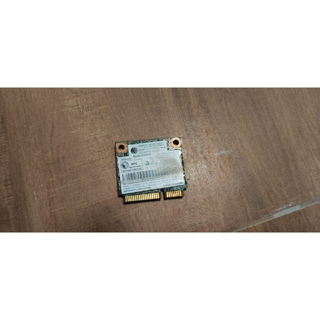 Wireless LAN Wi-Fi Card Atheros AR5B22