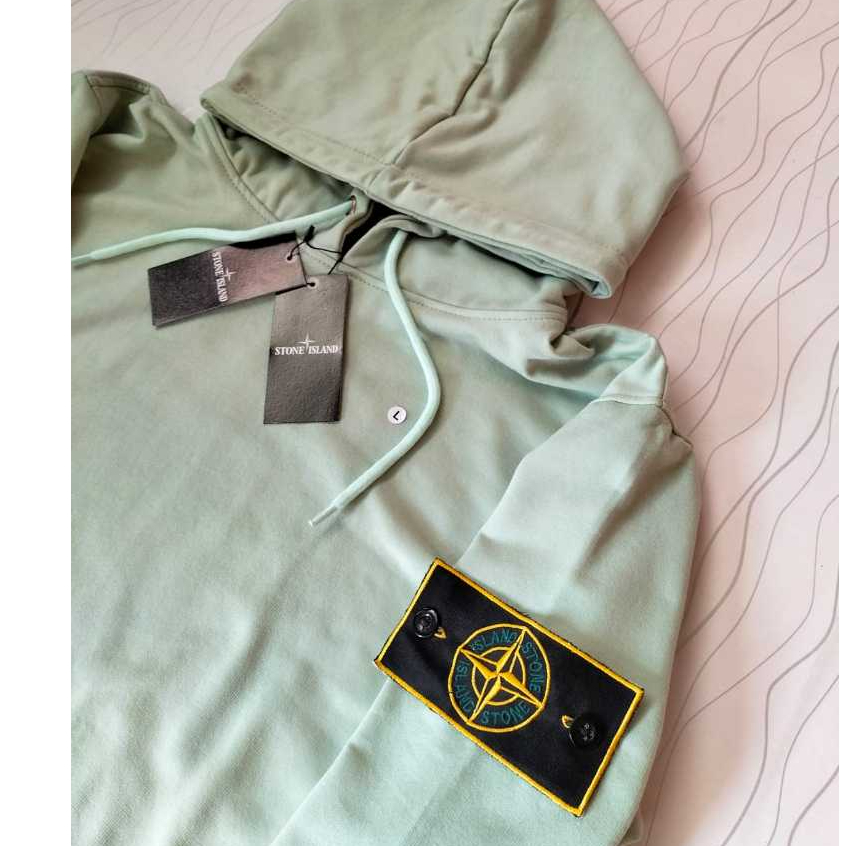 STONE ISLAND Hodie pria Unisex terbaru kekinian //sweater hodie stone island full teg //hodie pria r