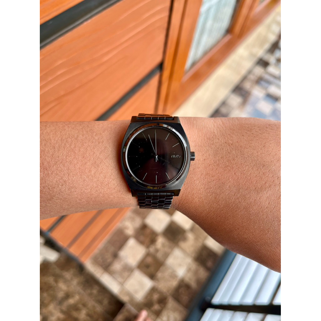 Nixon Time Teller Minimal Black