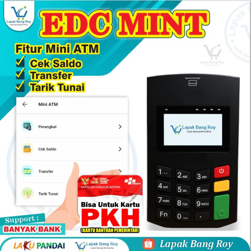 EDC Mini ATM SAKU MINT  || Peluang Usaha Mini ATM