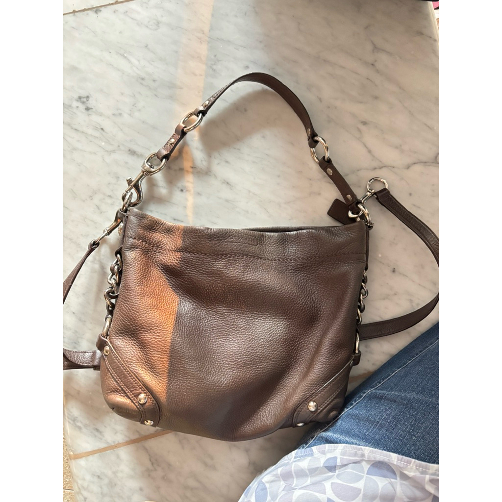 Preloved Coach Vintage y2k Carly Leather