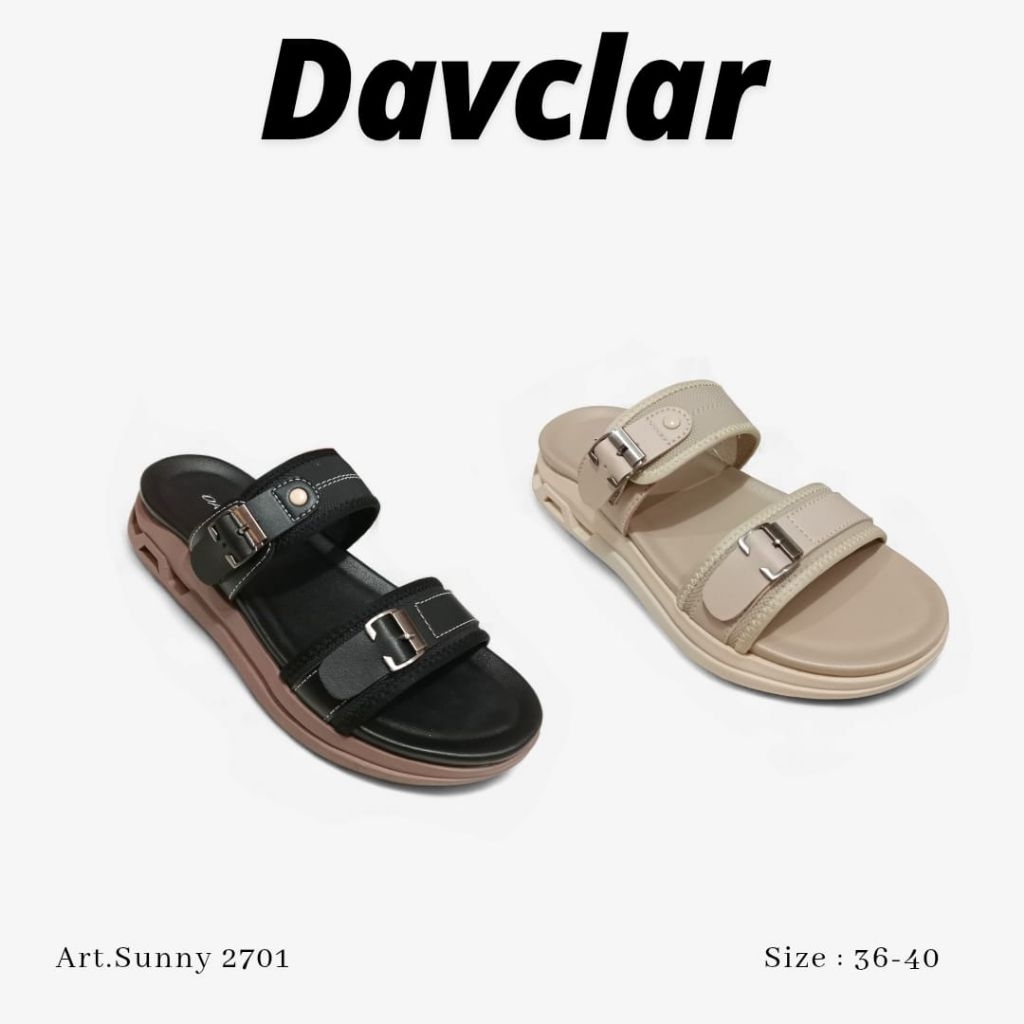 sandal wanita davclar terbaru