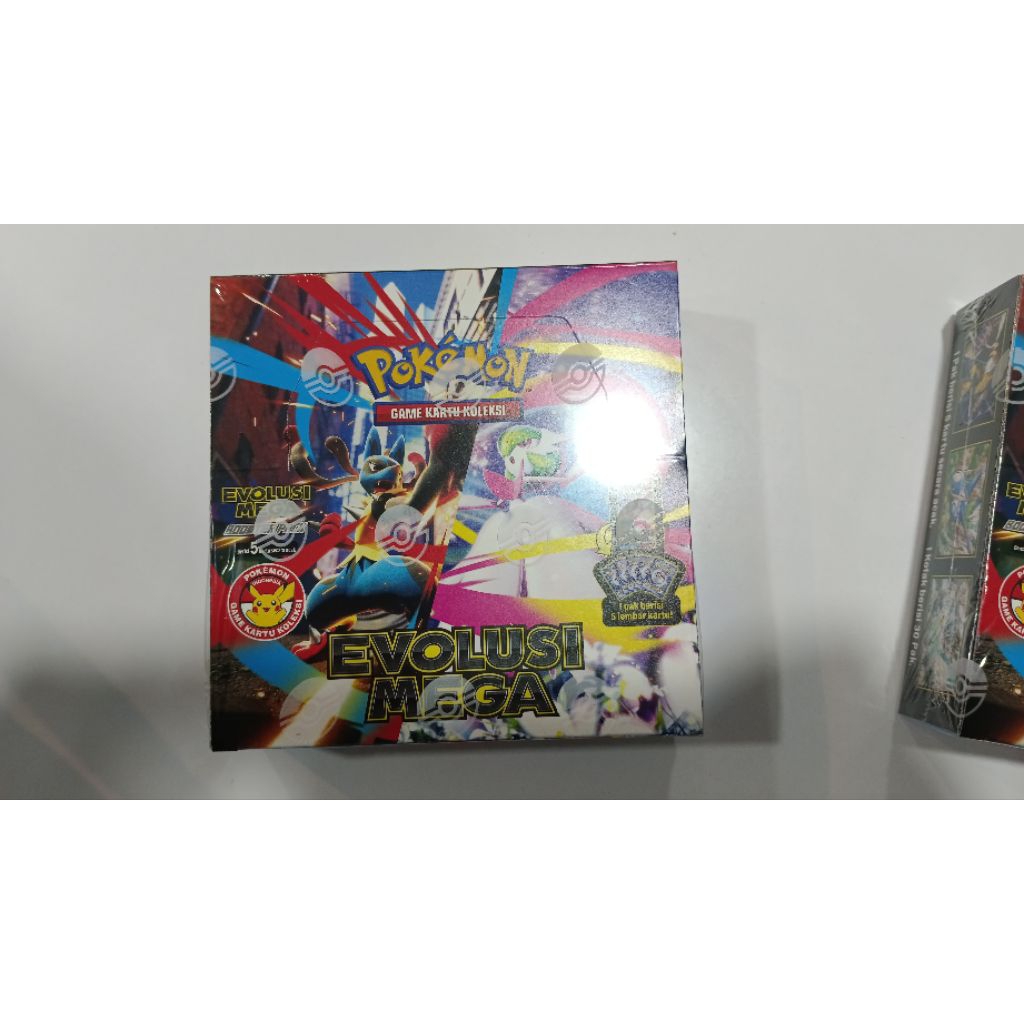 pokemon booster box evolusi mega