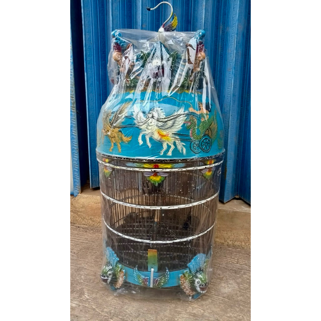 sangkar perkutut fiber barong