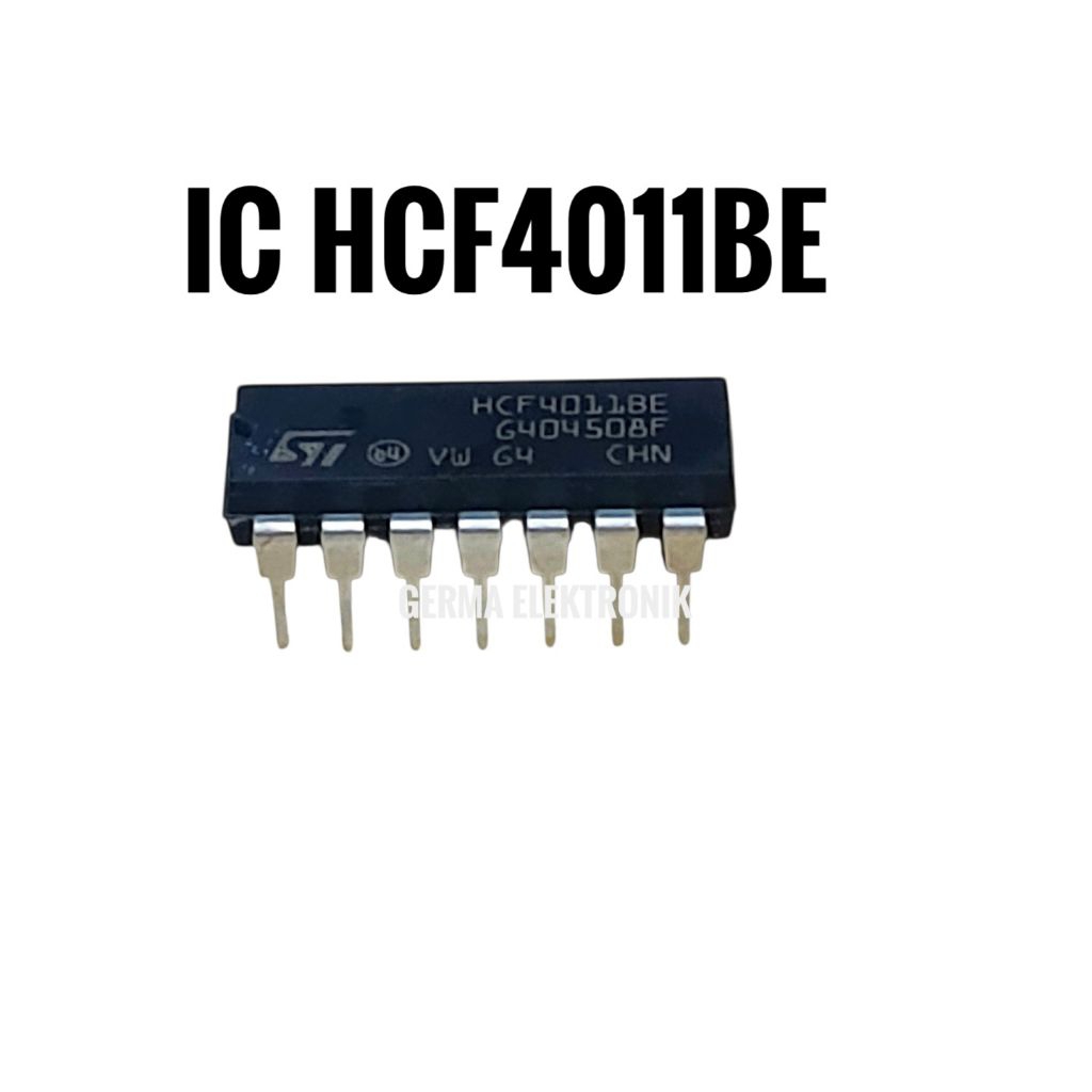 ic HCF4011BE 14pin kaki ic HCF4011BE