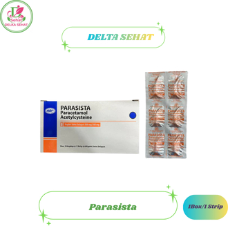 Parasista Tablet | Paracetamol – Atasi Demam dengan Cepat