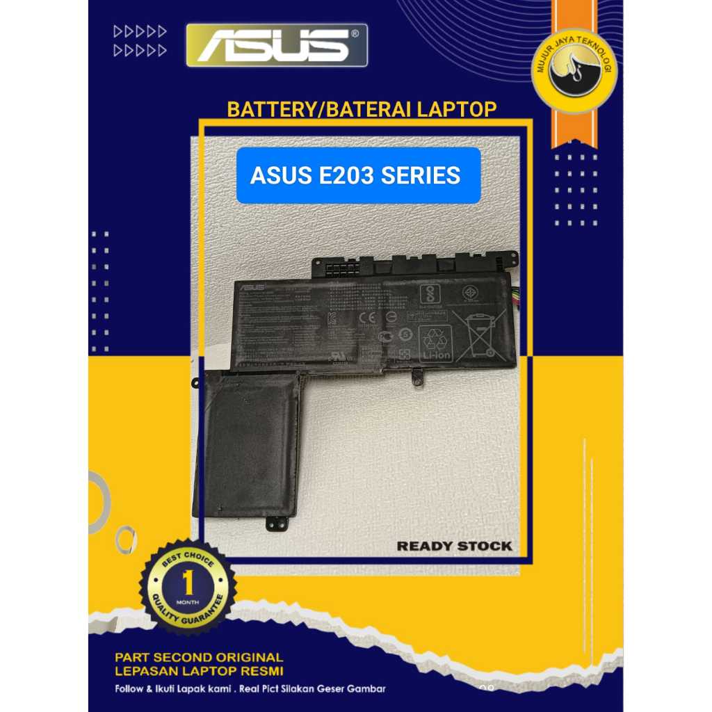 Battery Baterai Laptop ASUS E203 E203NAH E203MAH B31N1629 Original Genuine Second Tested