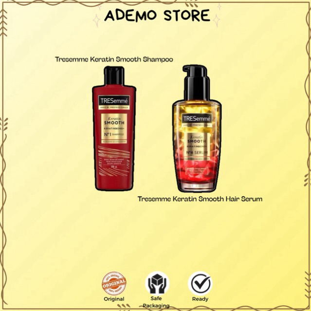 Tresemme Keratin Smooth Shampoo 170ml | Tresemme Keratin Smooth Hair Serum