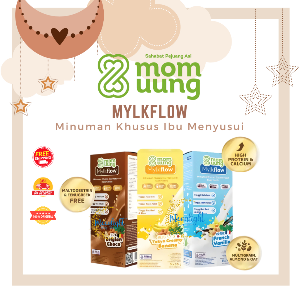 Mom Uung Mylkflow Susu Pelancar Asi Booster Mom Uung