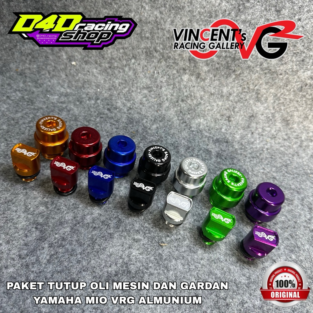 PAKET TUTUP OLI MESIN OLI GARDAN YAMAHA MIO MIO SOUL NUOVO MIO SPORTY MIO SMILE VRG RACING