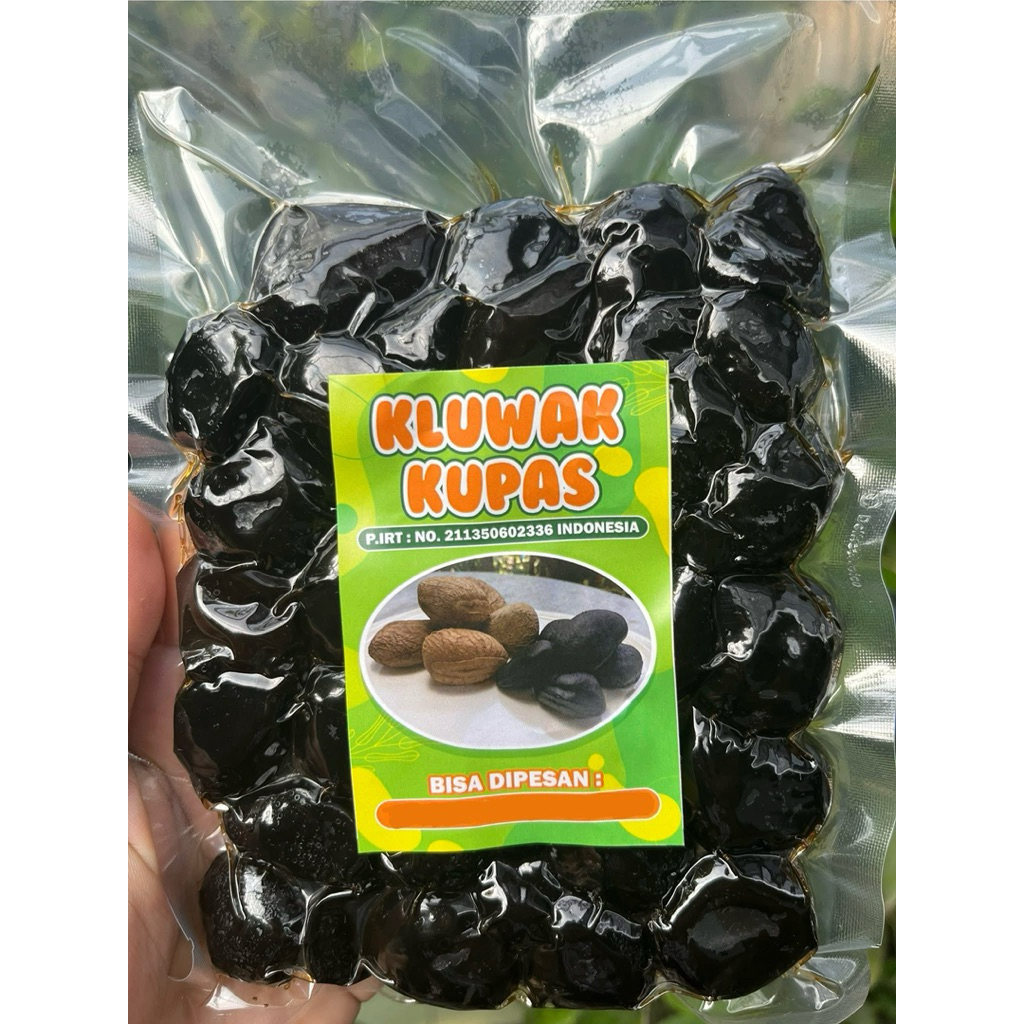 Kluwak Kupas / Kluwek Kupas / Pucung Kupas / Kepayang Kupas Premium 1 kg/ 2kg